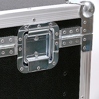 Stable hinges and lid opening adjuster in the shell