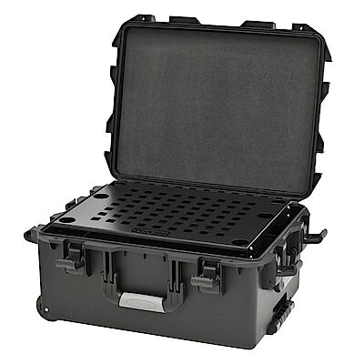 Das ProCase Fly-Rack kann im kompakten Zustand im passenden SINORA Koffer verstaut werden. 