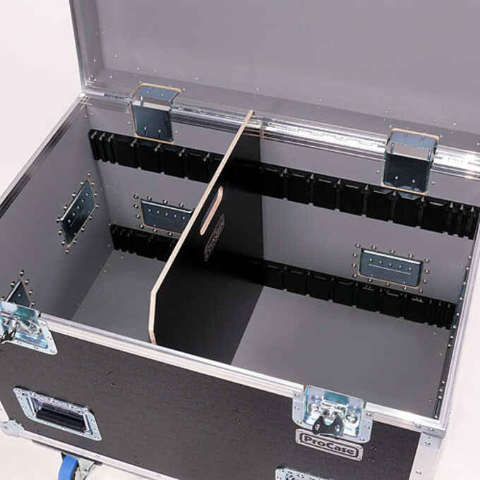 Innenausbau der Flightcases