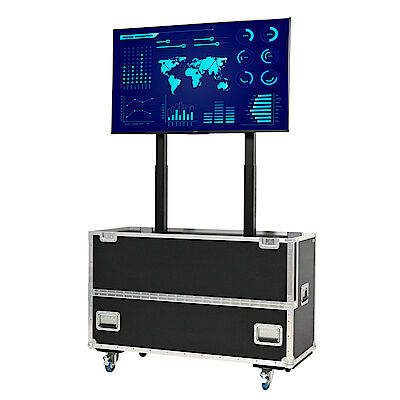  The ScreenLift & Tilt Case is shown with the lift extended to the maximum.