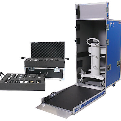 Flightcases for medical devices and implants