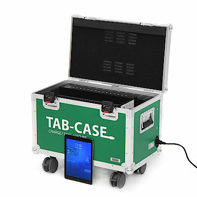 Das TabCase von ProCase hat Platz für bis zu 16 Tablets.